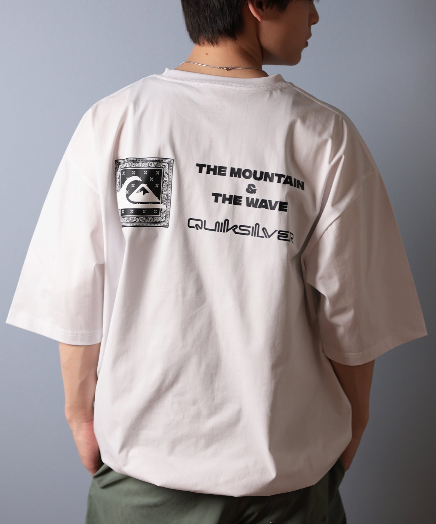 QUIKSILVER クイックシルバー ラッシュガード メンズ 半袖 Tシャツ