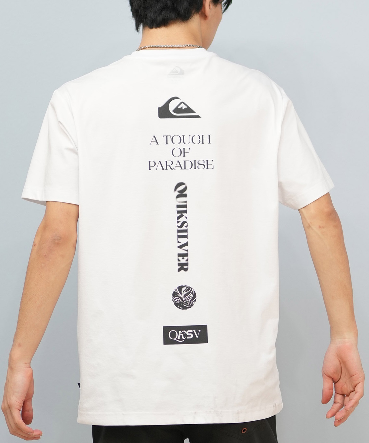 QUIKSILVER クイックシルバー 水着 ラッシュガード 半袖 Tシャツ