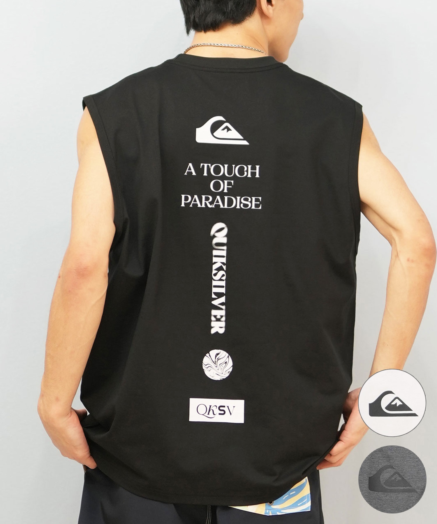 QUIKSILVER クイックシルバー 水着 ラッシュガード タンクトップ