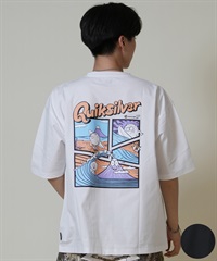 Quiksilver クイックシルバー 水着 ラッシュガード 半袖 Tシャツ