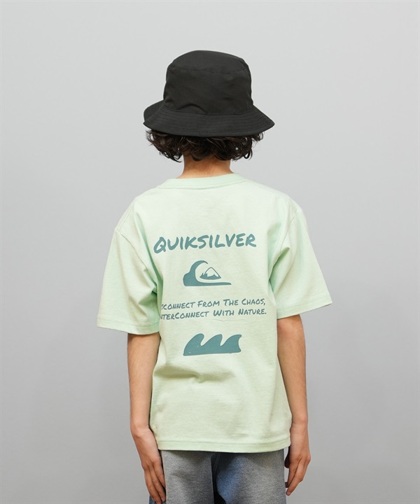 QUIKSILVER クイックシルバー 半袖 Tシャツ キッズ ジュニア 子供 バックプリント KST252613M ムラサキスポーツ限定