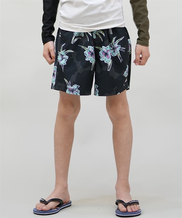 QUIKSILVER クイックシルバー 水着 海パン トランクス キッズ ジュニア 子供 EVERYDAY STRAIGHT VL YTH14 KBS251001