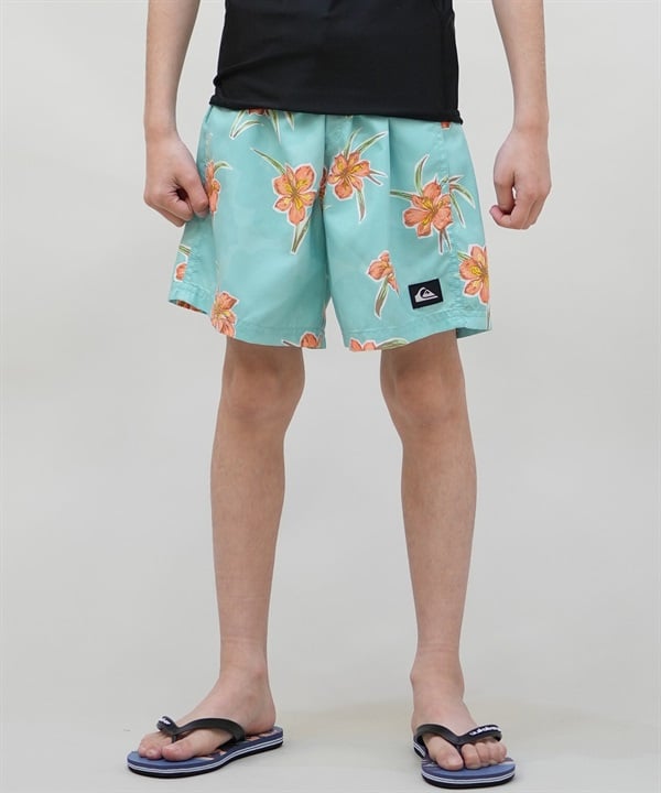 QUIKSILVER クイックシルバー 水着 海パン トランクス キッズ ジュニア 子供 EVERYDAY STRAIGHT VL YTH14 KBS251001