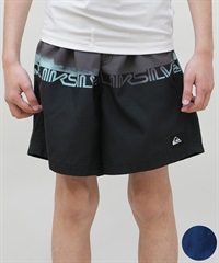 QUIKSILVER クイックシルバー 水着 海パン トランクス サーフパンツ キッズ ジュニア 子供 EVERYDAY WORDBLOCK VL YTH KBS251002
