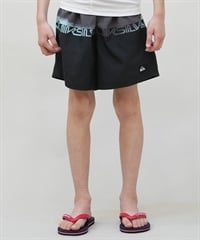 QUIKSILVER クイックシルバー 水着 海パン トランクス サーフパンツ キッズ ジュニア 子供 EVERYDAY WORDBLOCK VL YTH KBS251002