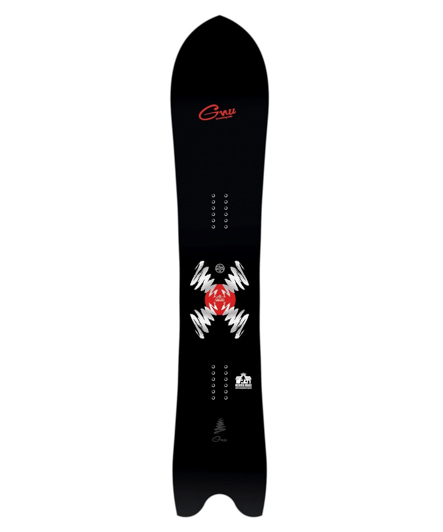 2526】GNU グヌー スノーボード 板 メンズ SOMETHING GNU ムラサキ