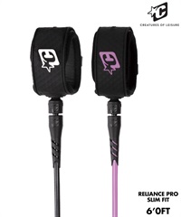 CREATURES OF LEISURE クリエーチャー RELIANCE PRO SLIM FIT 6FT サーフィン リーシュコード ムラサキスポーツ