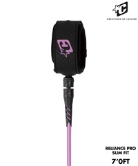 CREATURES OF LEISURE クリエーチャー RELIANCE PRO SLIM FIT 7FT サーフィン リーシュコード ムラサキスポーツ