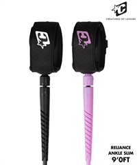 CREATURES OF LEISURE クリエーチャー RELIANCE ANKLE SLIM 9FT サーフィン リーシュコード ムラサキスポーツ