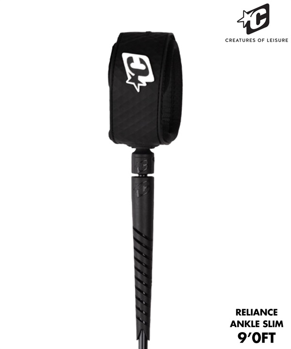 CREATURES OF LEISURE クリエーチャー RELIANCE ANKLE SLIM 9FT サーフィン リーシュコード ムラサキスポーツ