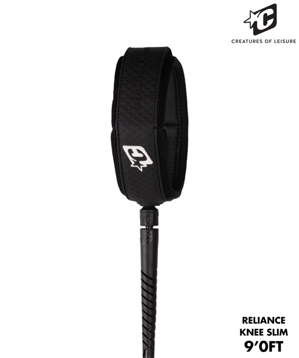 CREATURES OF LEISURE クリエーチャー RELIANCE KNEE SLIM 9FT サーフィン リーシュコード ムラサキスポーツ