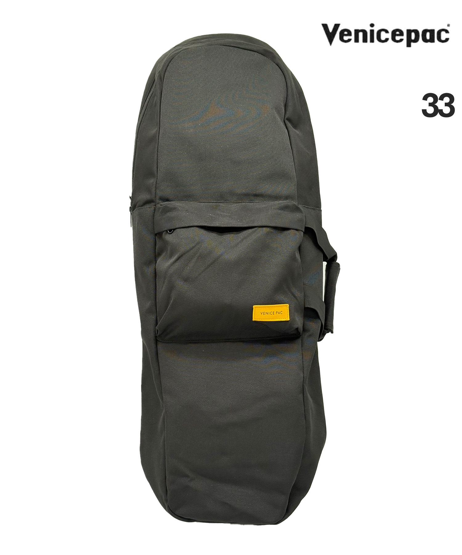 VENICE PAC ヴェニスパック スケートボード ケース 33inch 対応 SHORT PAC ムラサキスポーツ 初心者 おすすめ ２WAY(BLK-33inch)