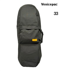 VENICE PAC ヴェニスパック スケートボード ケース 33inch 対応 SHORT PAC ムラサキスポーツ 初心者 おすすめ ２WAY(BLK-33inch)