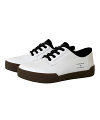 Conqueror コンカラー シューズ スニーカー メンズ 防水 軽量 PRAHA WATER-TEX プラハ ウォーターテックス 916(WHITE-25.0cm)