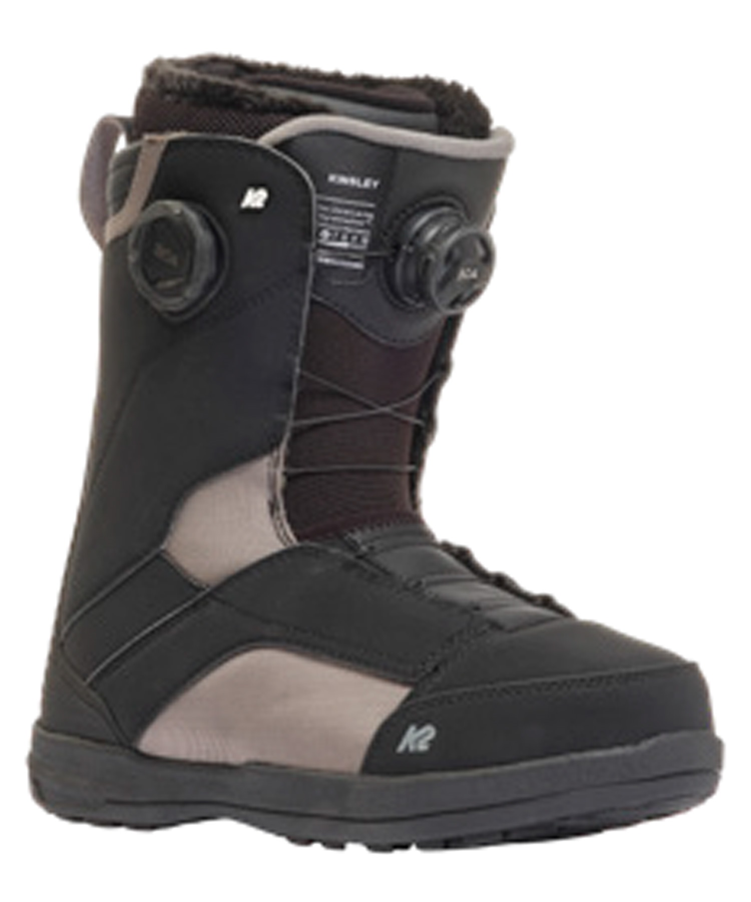 【早期購入】K2 ケーツー スノーボード ブーツ レディース KINSLEY ムラサキスポーツ 25-26モデル MM D11(BLACK-22.0cm)