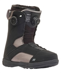 【早期購入】K2 ケーツー スノーボード ブーツ レディース KINSLEY ムラサキスポーツ 25-26モデル MM D11(BLACK-22.0cm)