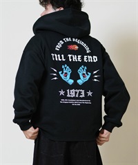 SANTACRUZ サンタクルーズ ジップアップ パーカー メンズ スウェット