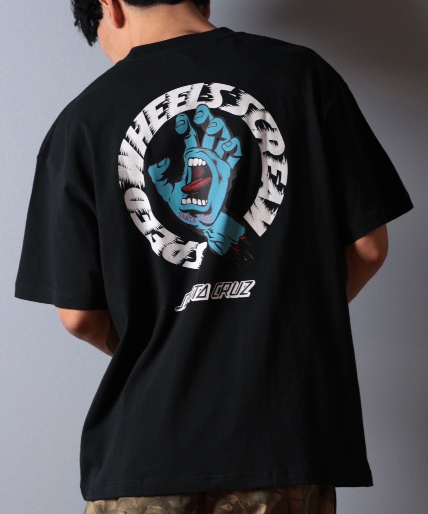 SANTACRUZ サンタクルーズ 半袖 Tシャツ メンズ バックプリント