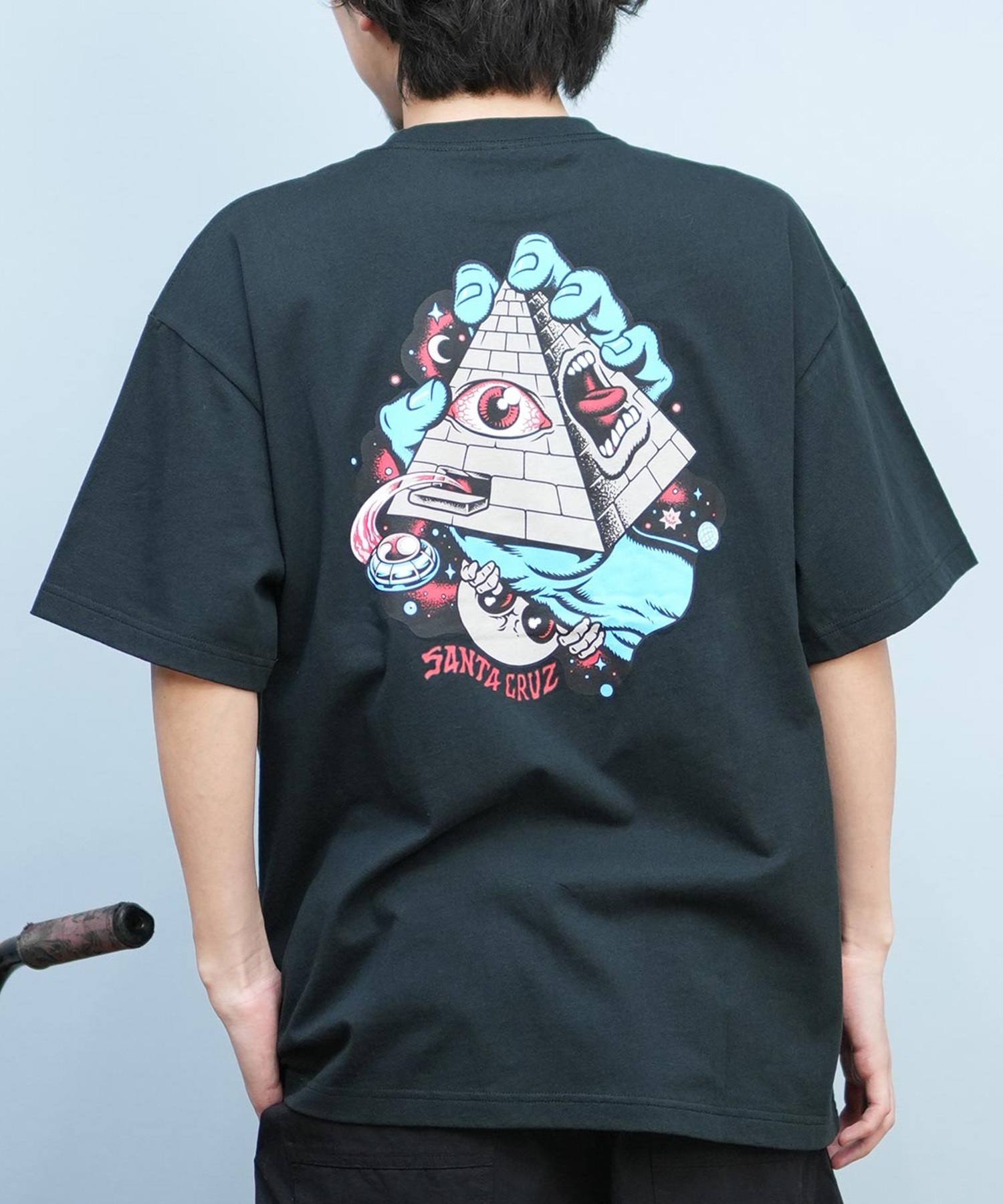 SANTACRUZ サンタクルーズ 半袖 Tシャツ メンズ バックプリント