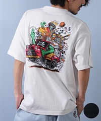 SANTACRUZ サンタクルーズ 半袖 Tシャツ メンズ バックプリント ロゴ 502252408 ムラサキスポーツ限定(WHITE-M)