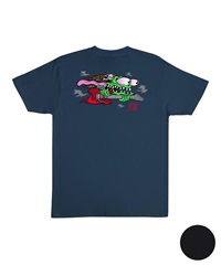 【11月10日発売】SANTA CRUZ サンタクルーズ × STRANGER THINGS 半袖 Tシャツ メンズ ST S S-T EDDIE SLASHER 510255402(BLDK-M)