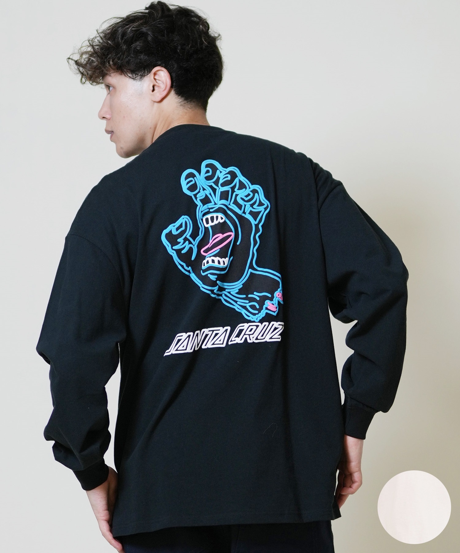 SANTACRUZ サンタクルーズ 長袖 Tシャツ ロンT メンズ バックプリント