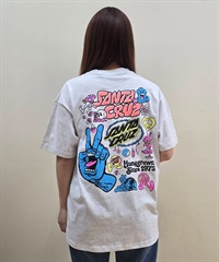 SANTACRUZ サンタクルーズ 半袖 Tシャツ レディース バックプリント 502252432 ムラサキスポーツ限定(SLVGY-M)