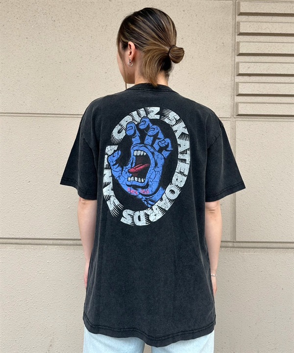 SANTA CRUZ サンタクルーズ 半袖 Tシャツ レディース バックプリント オーバーサイズ 古着風 ヴィンテージ加工 502253431 ムラサキスポーツ限定