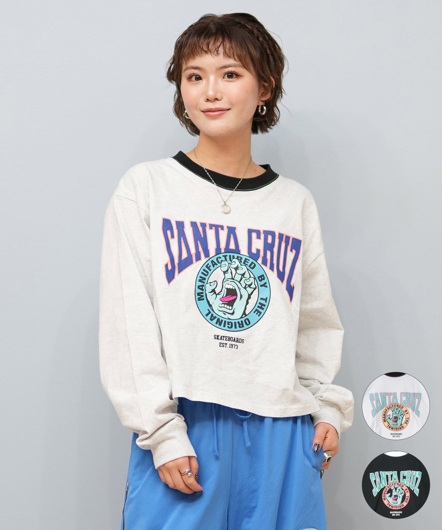 SANTACRUZ サンタクルーズ 長袖 Tシャツ レディース ロンT