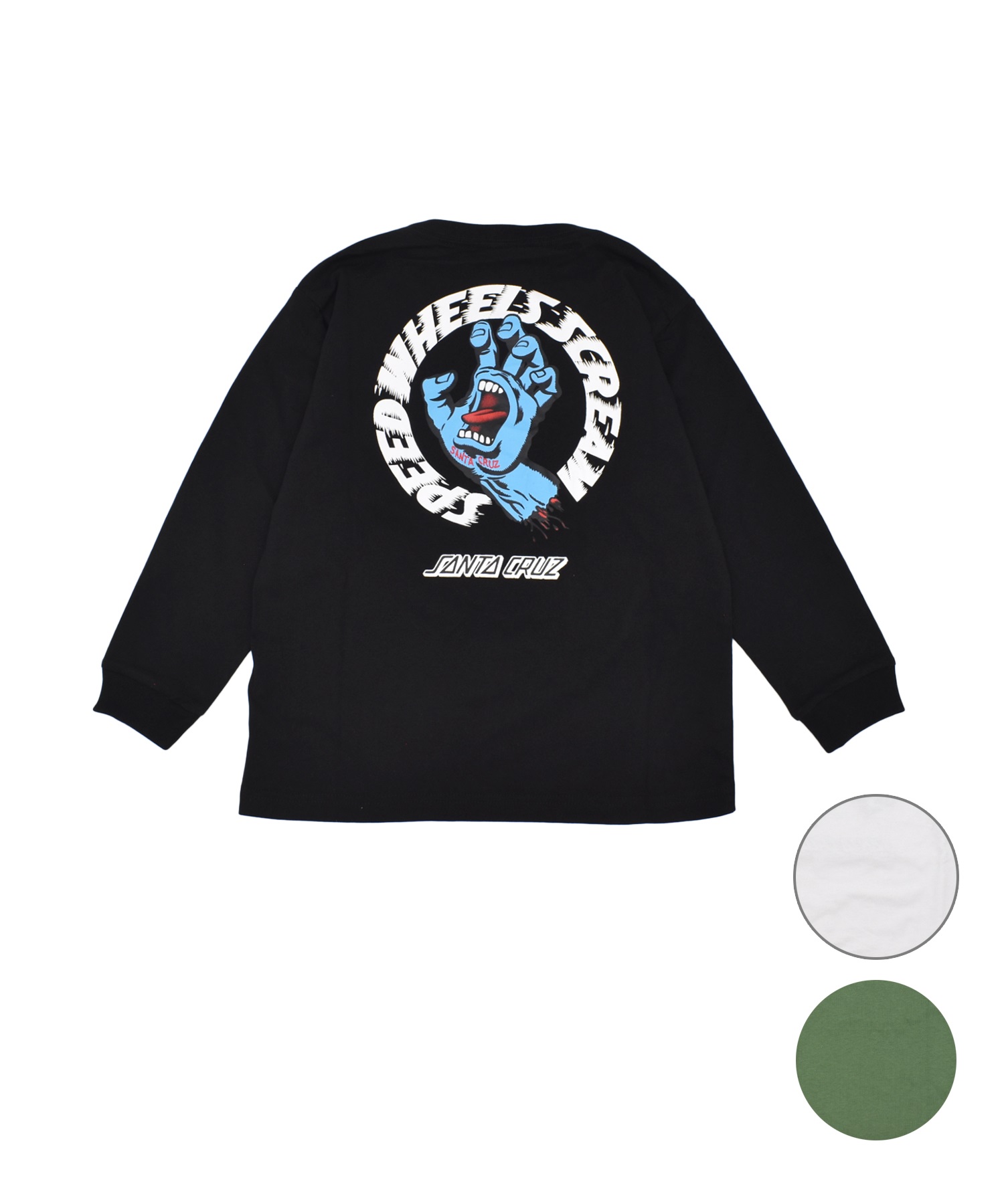 SANTA CRUZ サンタクルーズ 長袖 Tシャツ ロンT キッズ ジュニア