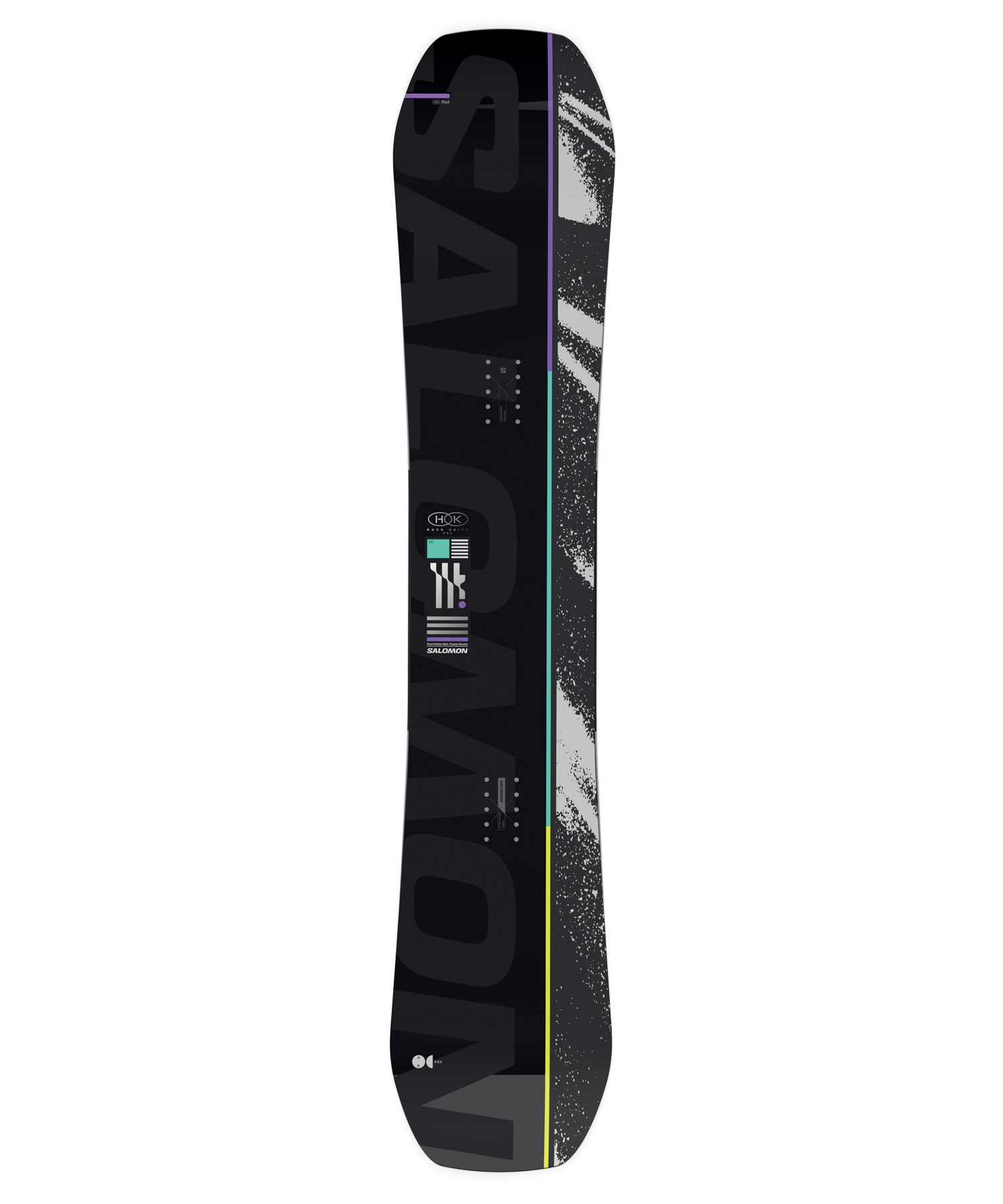 新品HUCK KNIFE ハックナイフPro 155 早期購入】 SALOMON サロモン スノーボード 板 メンズ HUCK