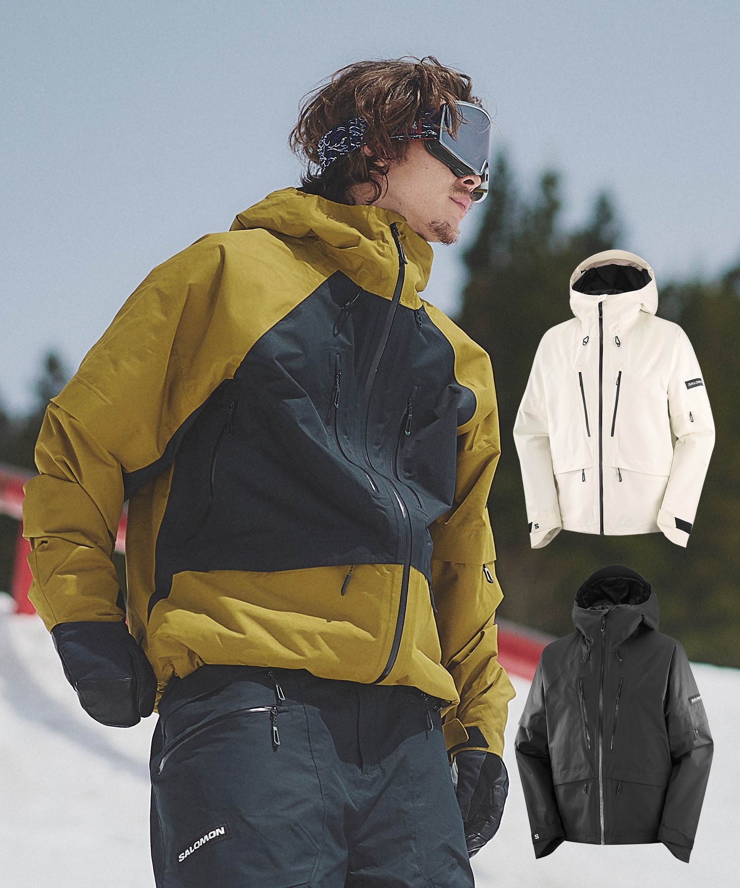 2526】SALOMON サロモン スノーボードウェア ジャケット ユニセックス