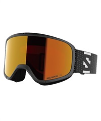SALOMON サロモン AKSIUM 2.0 平面レンズ スノーボード ゴーグル ユニセックス ムラサキスポーツ 25-26モデル MM G24 【2526】(BK/RED-ONE)