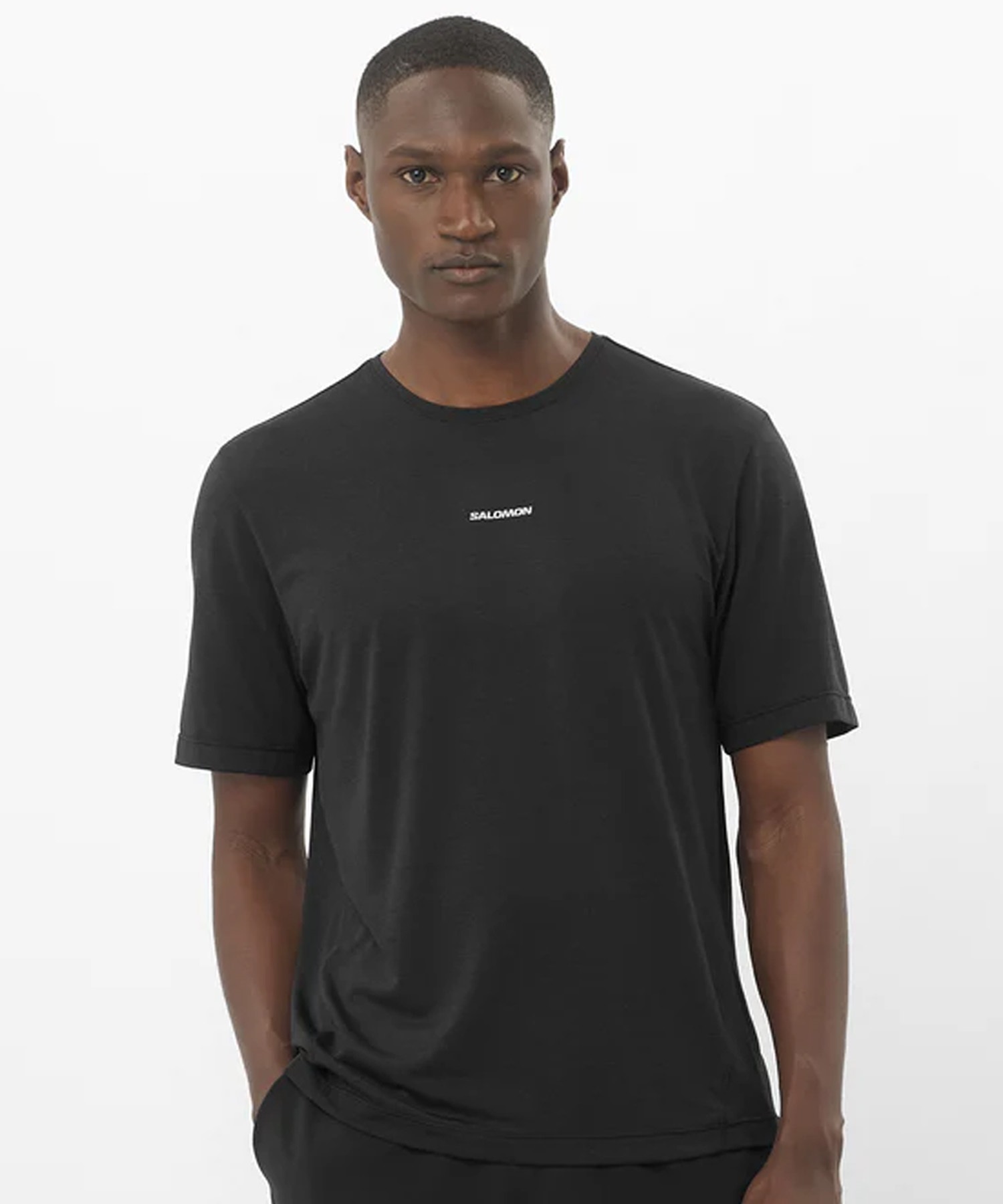 SALOMON サロモン 半袖 Tシャツ メンズ 通気 軽量 速乾 ストレッチ