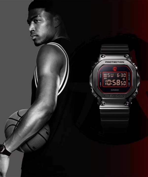 G-SHOCK ジーショック 腕時計 八村塁選手 シグネチャーモデル GM-5600RH-1JR