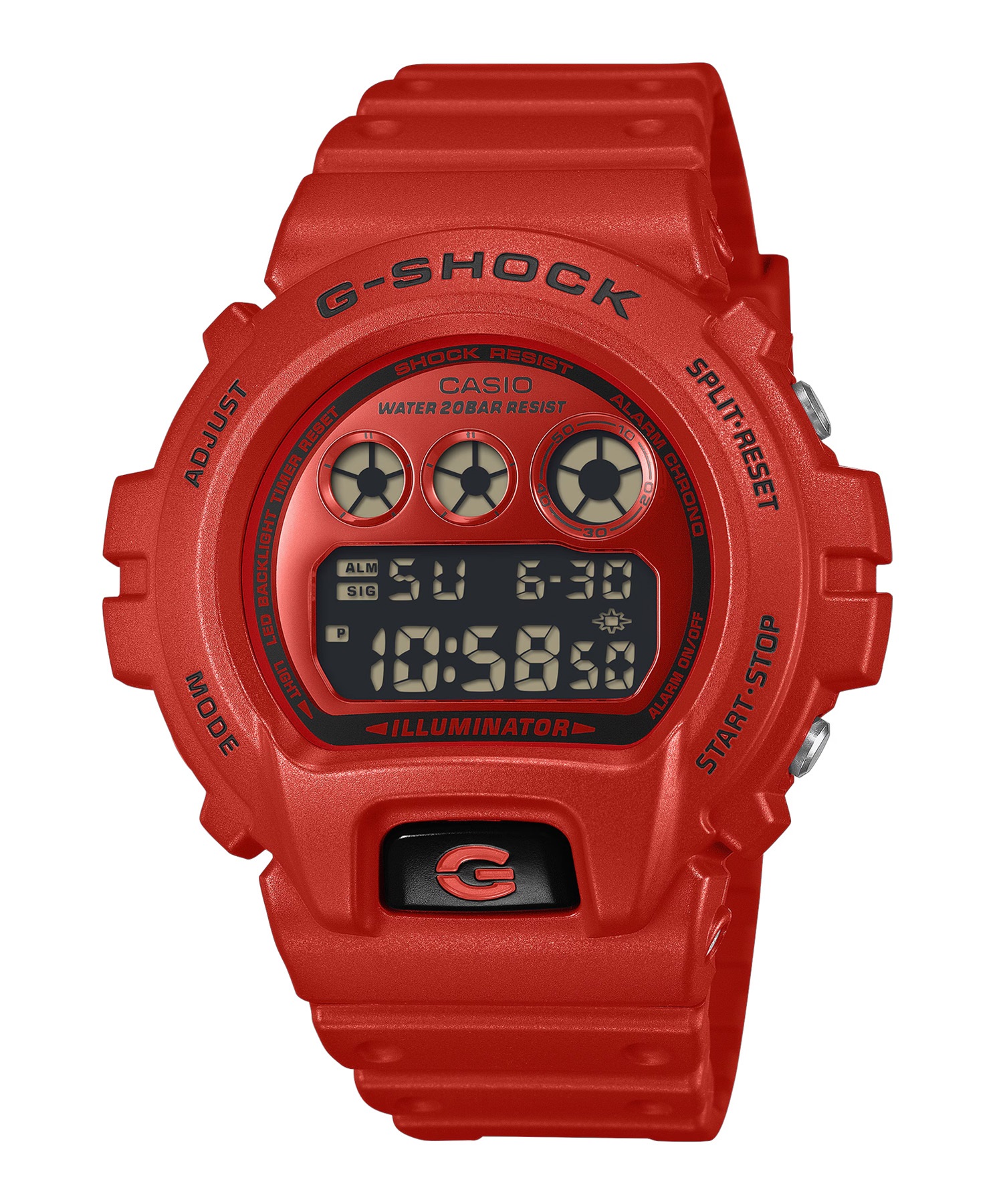 G-SHOCK ジーショック 腕時計 ICONIC RED DW-6900RRB-4JF 時計