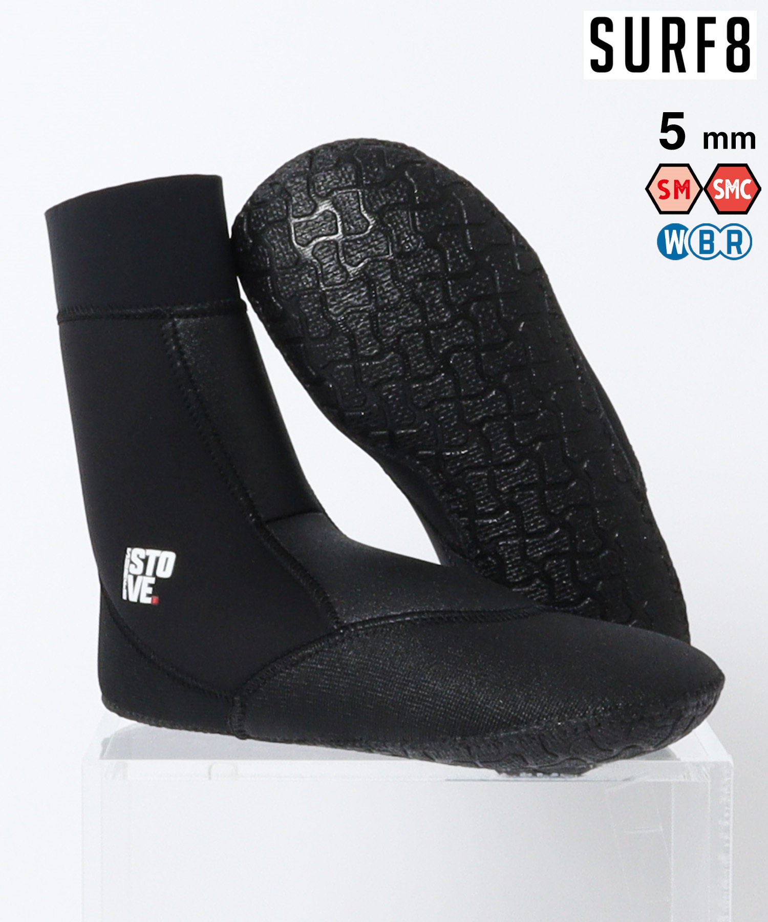 SURF8 サーフエイト SCKB ストーブソックス ラウンド 5mm サーフィン