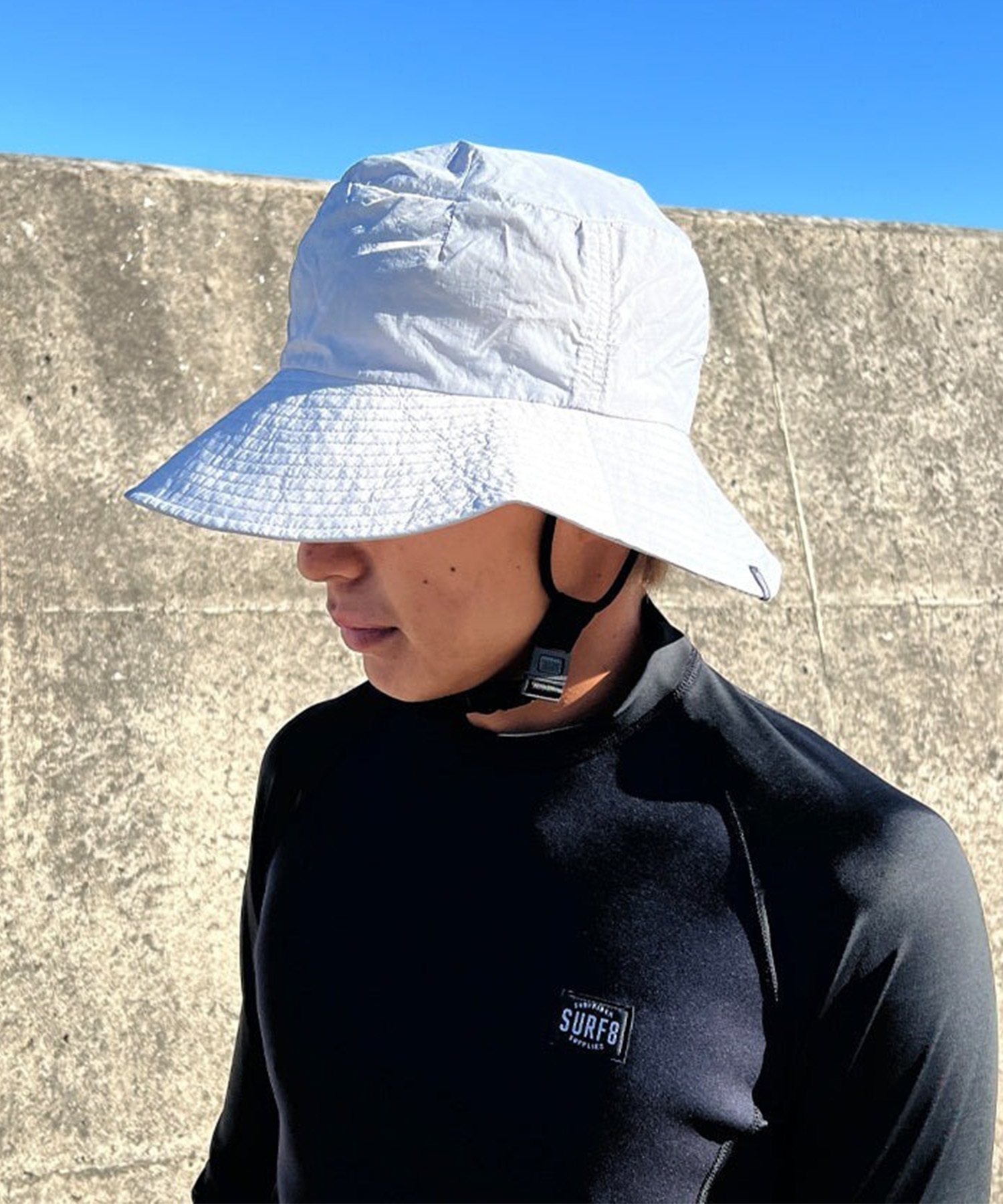 SURF8 サーフエイト ハット バケハ バケットハット 軽量 UVカット SUPER LIGHT BEACH HAT 85S3UH6