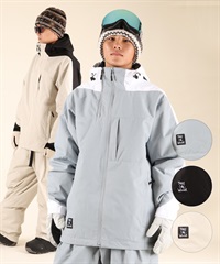 THREEWEATHER スリーウェザー TW-015J スノーボード ウェア ジャケット ユニセックス ムラサキスポーツ 25-26モデル MM J12【2526】(BLK-S)