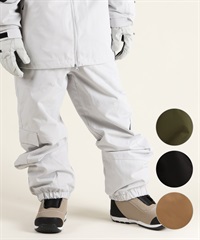 THREEWEATHER スリーウェザー SNOW PANTS スノーボード ウェア パンツ ユニセックス ムラサキスポーツ 25-26モデル MM J12【2526】(BLK-XS)