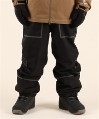 THREEWEATHER スリーウェザー SNOW PANTS スノーボード ウェア パンツ ユニセックス ムラサキスポーツ 25-26モデル MM J12【2526】(BLK-XS)
