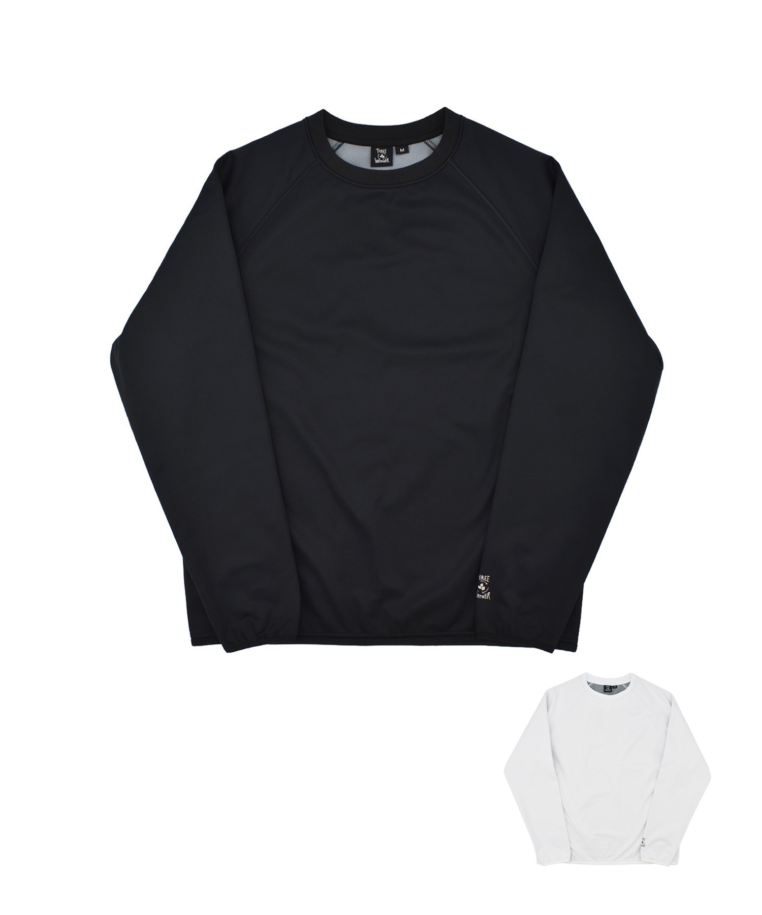 THREE WEATHER スリーウェザー FLEECE TOPS TWB-5201 スノーボード 撥水インナー 【2526】(WHT-S)