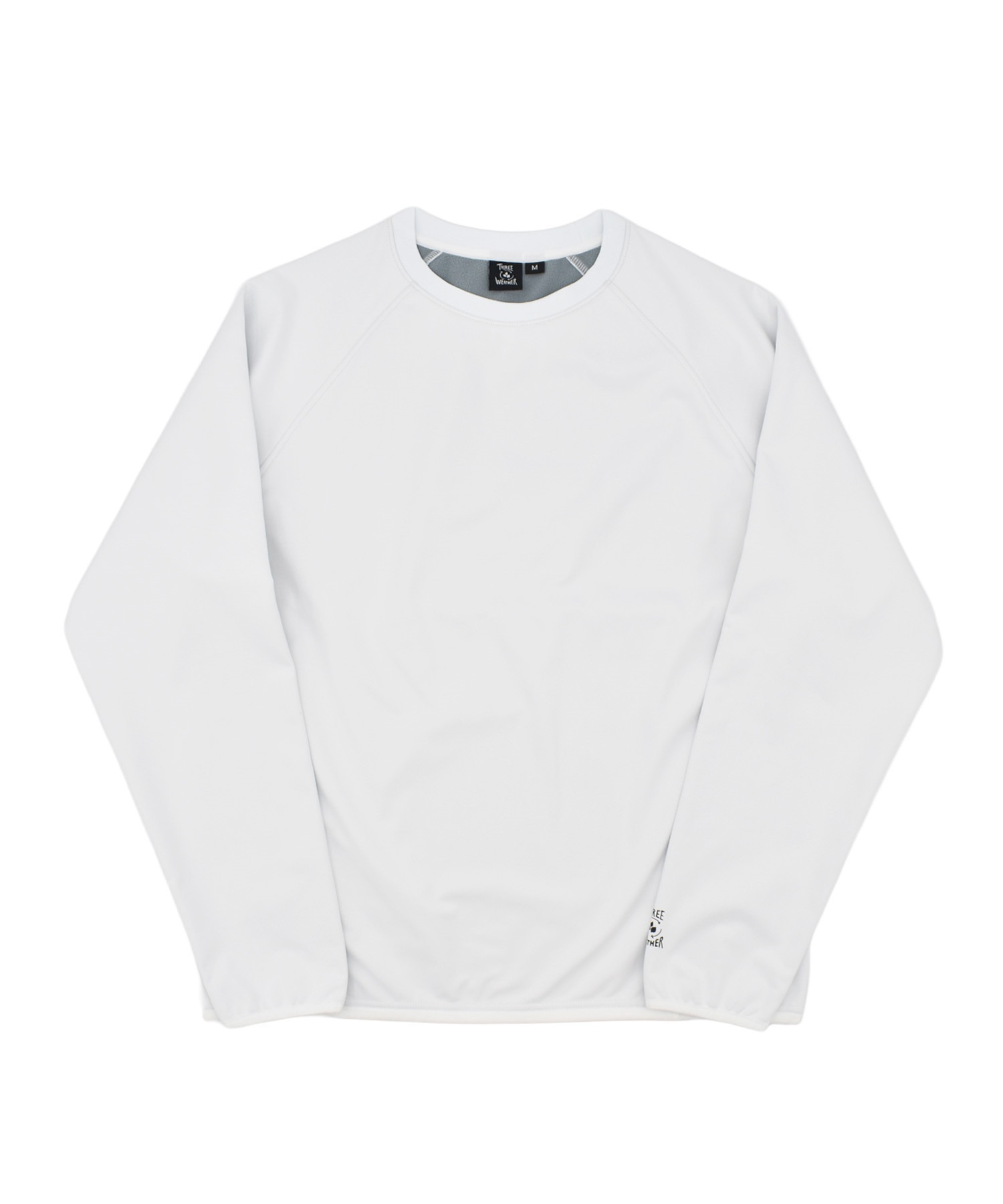 THREE WEATHER スリーウェザー FLEECE TOPS TWB-5201 スノーボード 撥水インナー 【2526】(WHT-S)