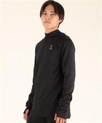 THREE WEATHER スリーウェザー WARM MOCK TOPS MTWO-003C スノーボード インナー 【2526】(BLACK-M)