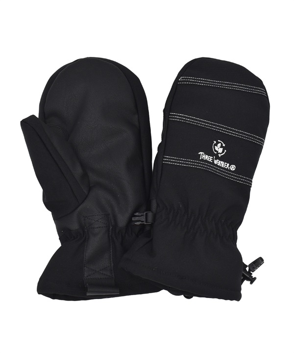 THREE WEATHER スリーウェザー STITCH MITTEN TWG-2551 スノーボード グローブ ユニセックス ムラサキスポーツ 25-26モデル