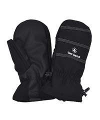 THREE WEATHER スリーウェザー STITCH MITTEN TWG-2551 スノーボード グローブ ユニセックス ムラサキスポーツ 25-26モデル(BLK-S)