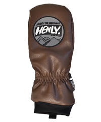 THREE WEATHER スリーウェザー HENLY MITTON TWG-6525 ヘンリー コラボ 原澤このみ スノーボード グローブ ユニセックス 25-26モデル 【2526】(BRN-XS)