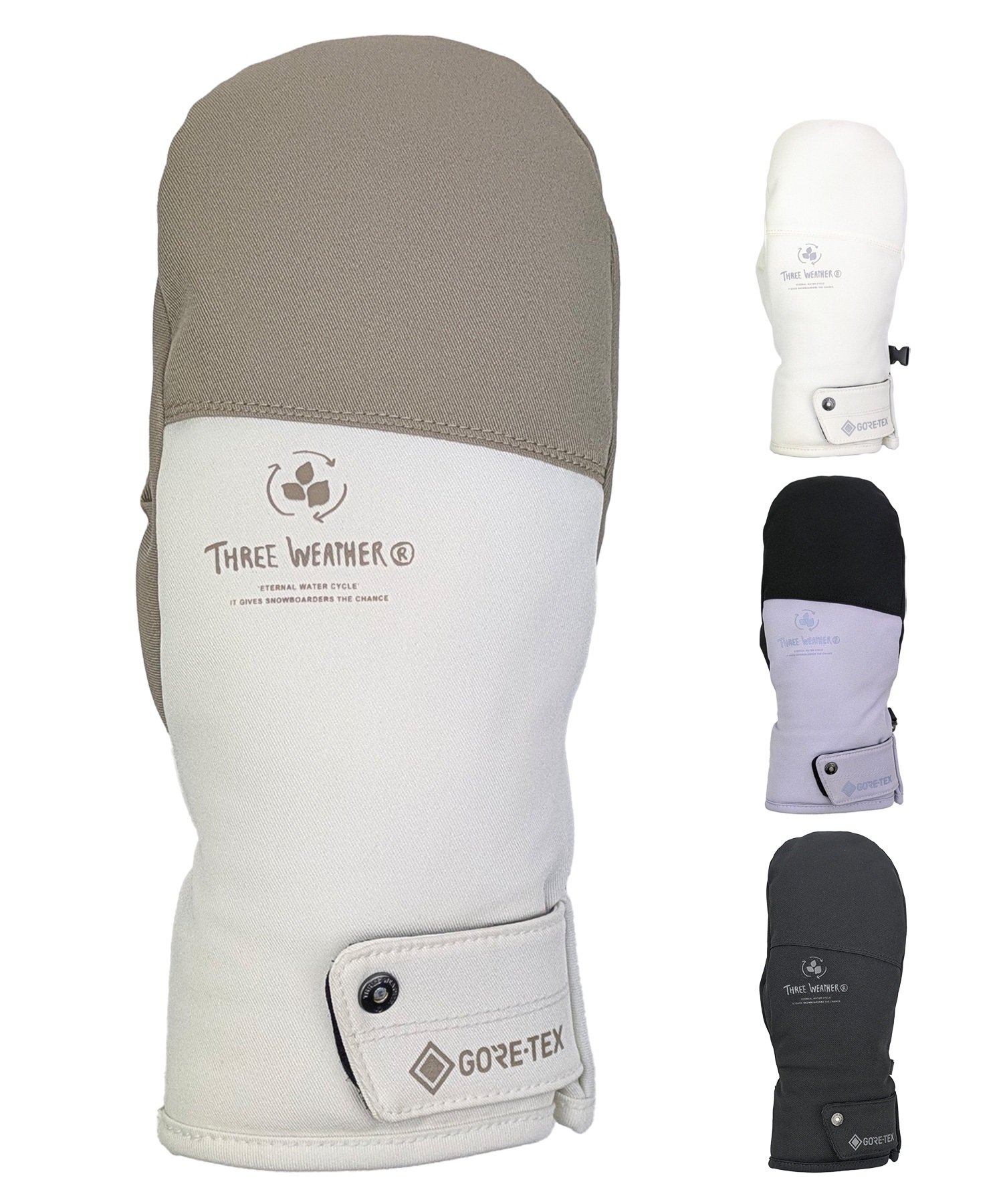 THREE WEATHERスリーウェザー ミトン グローブ GORE-TEX THREE WEATHER スリーウェザー GORE-TEX WARM WMS MITTON TWG-6524