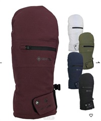 THREE WEATHER スリーウェザー GORE-TEX ACTIVE MITTON TWG-6522 スノーボード グローブ ユニセックス 25-26モデル 【2526】(BLK-XS)