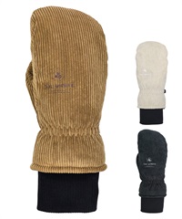 THREE WEATHER スリーウェザー GORE-TEX CORDUROY MITTON TWG-6521 スノーボード グローブ ユニセックス 25-26モデル 【2526】(BRN-XS)